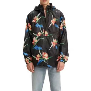 Veste d'hiver coupe-vent à capuche de haute qualité en nylon/polyester personnalisé vêtements tendance pour hommes - Product Image 3