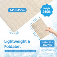 Coussin rafraîchissant PCM sans batterie, refroidissement physique, ultra-fin, pliable, pour la maison, le bureau et l'extérieur