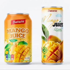 Boisson au jus de fruits tropicaux de haute qualité, canette 330ml, saveur mangue, produit au Vietnam, marque DATAFA, votre marque privée - Product Image 1