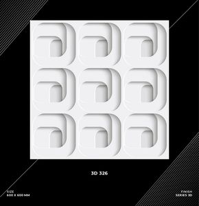 Carreau de porcelaine émaillée 3D moderne de qualité supérieure 600X600mm Surface brillante polie antidérapante pour la conception de salle de bureau à domicile de l'aéroport de Villa - Product Image 4