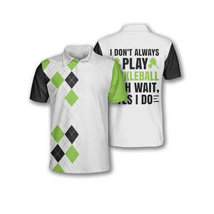 เสื้อพิเคิลบอลสำหรับผู้ชายเสื้อพิเคิลบอลพิมพ์โลโก้ออกแบบได้ตามต้องการ - Product Image 1