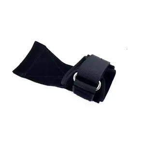 Poignées de gymnastique en cuir de haute qualité, personnalisées, très vendues, pour l'entraînement de musculation - Confortables, légères, unisexes, pour la paume et le poignet - Product Image 2