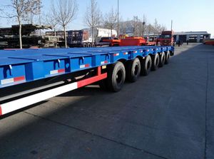 Semirremolque de Plataforma Baja de 3, 4 Ejes, 60, 100, 120 Toneladas - Product Image 2
