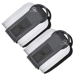 High Quality Adjustable Leather <b>Ankle</b> Straps Professional Protection Buckle Closure for Resistance Band Premium <b>Support</b> - Product Image 2