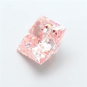 เพชรทรงปรินเซสคัท 3.01 กะรัต สีชมพูแฟนซี ความสะอาดระดับ VVS1 รับรองโดย IGI การเจียระไนอย่างดีเยี่ยม เพชรเม็ดเดี่ยวสำหรับทำเครื่องประดับ - Product Image 2