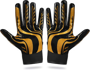 Prix raisonnable Logo personnalisé Gants de football américain Imperméable Respirant Séchage rapide Matériau en polyester de qualité supérieure - Product Image 6