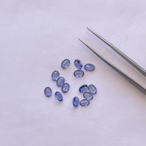 พลอยแทนซาไนต์สีน้ำเงินธรรมชาติ ขนาด 6 มม. 8 มม. ทรงรีเจียระไน  หินหลวมจากผู้ผลิต ออนไลน์ ราคาดีที่สุด ของแท้ รับรองคุณภาพ AAA - Product Image 4