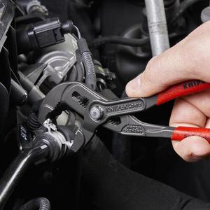 Pince à collier de serrage pour tuyau à ressort Knipex, gris anthracite avec poignées en plastique antidérapantes - Product Image 2