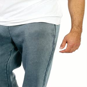 Ensemble de sweat à capuche de haute qualité unisexe bas quantité minimale de commande prix usine Logo personnalisé taille couleur cordon respirant hommes survêtement pantalons de survêtement - Product Image 4
