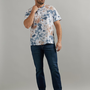 Streetgrace, camisetas teñidas para hombre, ropa de verano de algodón transpirable OEM personalizada con impresión de logotipo y etiqueta privada - Product Image 4