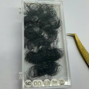 Extensiones de Pestañas Pre-fabricadas Hechas a Mano, Mega Volumen, Estilo Abanico, Grosor Estrecho 0.03/0.05/0.07, Curvatura C/CC/D/DD/M/L, Entrega Rápida - Product Image 4