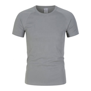 Vêtements OEM pour hommes Impression personnalisée T-shirt en maille de sport à séchage rapide pour hommes T-shirt d'athlétisme en maille vierge pour hommes - Product Image 2