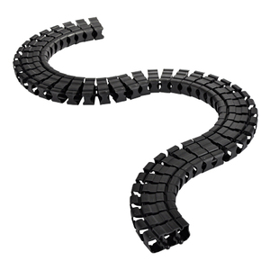 Serpente di cavo nera 1 m - Product Image 1