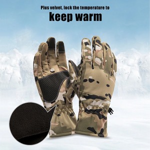 Impression de logo personnalisé Gants de sport à la main pour salle de sport Prix d'usine Gants tactiques antidérapants Camo - Product Image 2