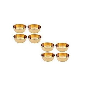 Cuenco de latón macizo y utensilios de cocina cuenco de latón de diseño simple y cuenco de latón dorado pulido brillante calidad premium - Product Image 4