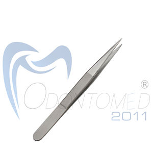 Venta al por mayor de pinzas de cejas de acero inoxidable de alta calidad herramienta de belleza pinzas de plata - Product Image 1