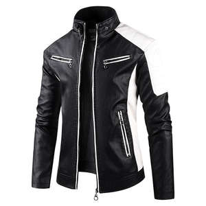 Chaqueta de cuero para hombre a la moda, material duradero, OEM, ODM, directo de fábrica, venta al por mayor, prendas de vestir exteriores personalizadas para motocicleta - Product Image 4