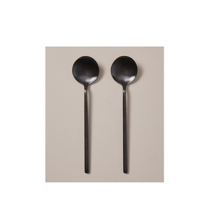 Cuillère de service à soupe de salade de riz en acier inoxydable Grandes cuillères de service pour la maison et le restaurant au meilleur prix - Product Image 2