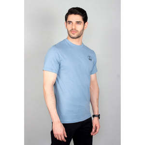 Camiseta Deportiva Casual de Cuello Redondo para Hombre Unze London, 100% Algodón Tejido, Corte Holgado, Estampada, 300 Gramos - Product Image 3