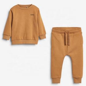 Sudadera de forro polar de algodón para niños, ropa de chándal para correr, Color liso, suave, cálida, cómoda, novedad - Product Image 2