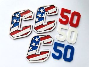 Parachoques de casco de béisbol personalizados con cinta doble 3D 2D adhesiva 3M para logotipos de equipos - Product Image 5