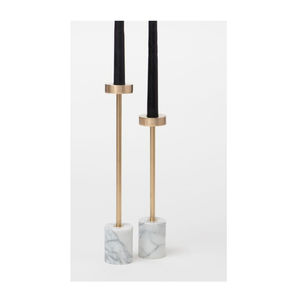 Nouveau bougeoir décoratif attrayant chandelier chandelier en marbre en métal de qualité supérieure pour la maison hôtel décor bougeoir - Product Image 1