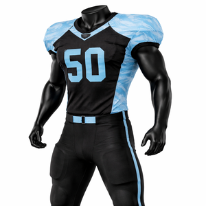 Custom American Football Uniform Wholesale Jersey <b>Pants</b> Breathable <b>Mesh</b> Team Sports Wear OEM Bulk - Product Image 3