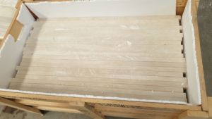 Elevadores de escalones de escalera 2025, color crema, Beige, relleno de mármol natural, pulido suave, acabado pulido o caído, hecho en Turquía - Product Image 2