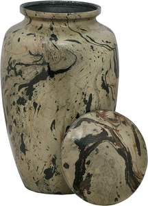 โกศวัสดุทองเหลืองโบราณสำหรับผู้นำเข้าทั่วโลกดีไซน์การเผาศพ - Product Image 4