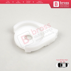 Kit de réparation de lève-vitre BWR1061-1 pour porte avant ou arrière droite, compatible Accent 1994 et suivants, référence 82404-0U010 - Product Image 3
