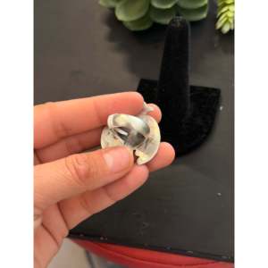 Randy Boyd's Golden Hills <b>Statement</b> <b>Ring</b> Turquoise Sterling <b>Silver</b> Thunderbird Oval Cut Bezel Setting Size 6 Everyday Wear - Product Image 5