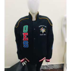 PEDIDO OES DE LA CHAQUETA EASTERN STAR VARSITY PERSONALIZADO - Product Image 1