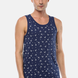 Camiseta sin Mangas Personalizada de 240 g/m² con Lavado Ácido para Hombre, 100% Algodón, Estilo Urbano, Tejido de Punto con Borde Crudo - Product Image 6