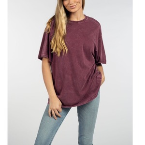 T-shirt décontracté à manches courtes en coton blanc pour femmes, taille plus, avec logo personnalisé, écologique, séchage rapide, respirant, fournisseur BD - Product Image 2