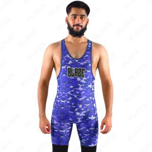 Camisetas personalizadas de talla grande para Rusia Wrestling Singlets College Wrestling Singlet Muscle Men - Product Image 4