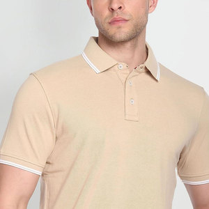 Chemises polo pour hommes en coton de qualité supérieure avec logo personnalisé, vêtements de sport décontractés de marque, polos de mode pour la maison, polos pour hommes avec design personnalisé - Product Image 5