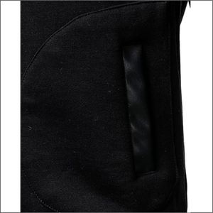 Chaqueta universitaria de cuero negro de lujo personalizada para hombre, chaqueta de béisbol universitaria con manga bordada para hombre, envío DDP - Product Image 6