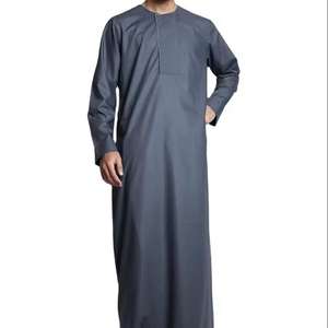 Vêtements arabes traditionnels pour hommes de haute qualité, sur mesure - Jubbah et Thawb, tissu polaire chaud d'hiver, grande taille - Product Image 1