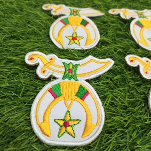 Fille maçonnique de patch sphinx brodé - Product Image 5