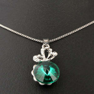 Women's Fancy <b>Locket</b> Set - Green - Product Image 2