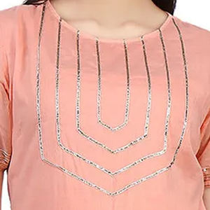 Trajes Shalwar Kameez Rectos Pakistaníes e Indios de Algodón y Seda de Alta Calidad, Lavables, para Todas las Temporadas, 2023 - Product Image 5