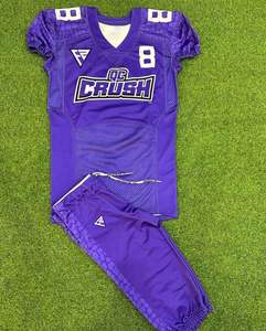 ชุดฟุตบอลอเมริกันสำหรับผู้ชายชุดฝึกเยาวชนพิมพ์โลโก้ตามสั่ง - Product Image 1