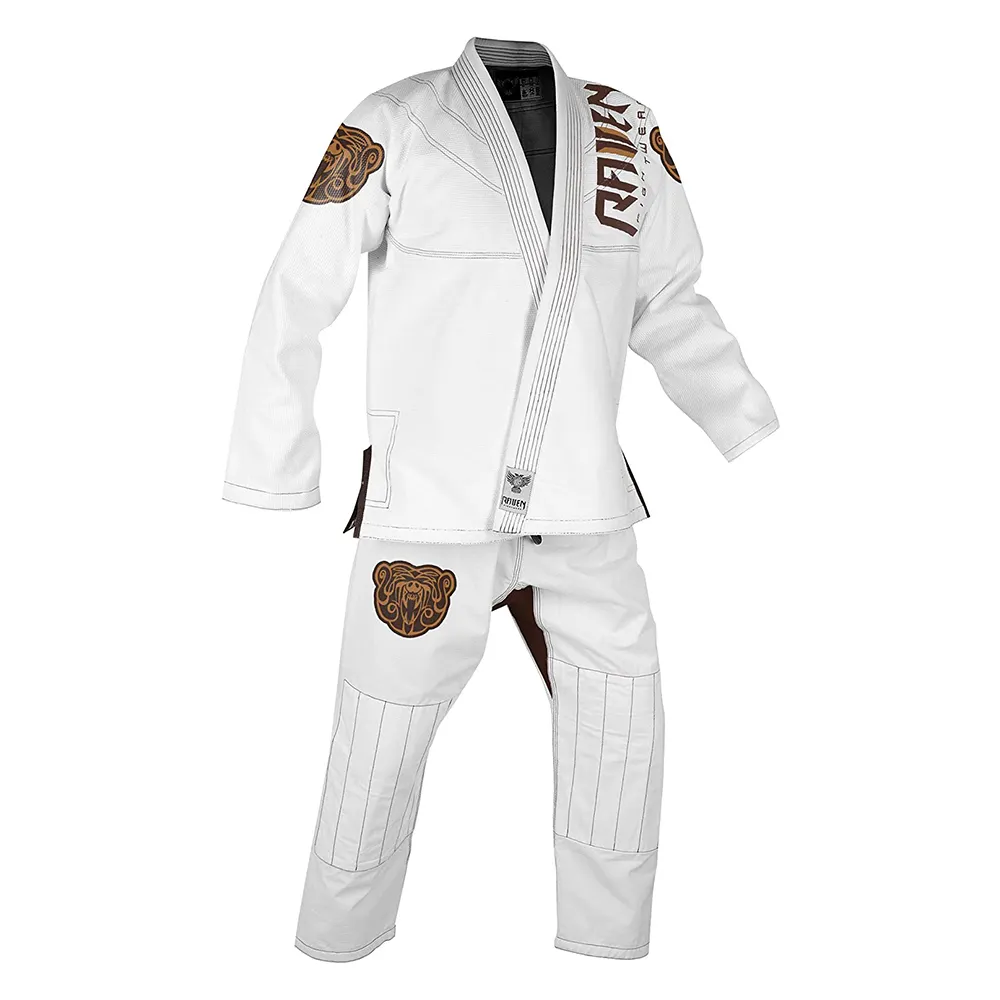 Kimono de artes marciales personalizado, venta al por mayor, brasileño, jiu jiutsu BJJ Gi