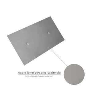 Spatola Professionale con Manico in Polipropilene, Liscia, 300x150 mm. - Product Image 4