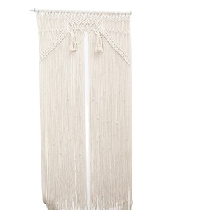 Wall Hanging <b>Macrame</b> <b>Curtain</b> <b>Macrame</b> Door <b>Curtain</b> | Large Wedding Backdrop Wall Hanging Tapestry - Product Image 1