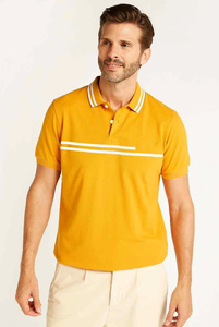 Camiseta Polo de Algodón para Hombre, Diseño Moderno con Patrón Liso, Transpirable, para Verano, con Logotipo Frontal, Estilo Casual, Último Precio - Product Image 2