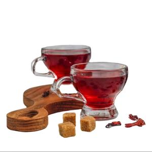 Fleur d'hibiscus entière séchée du Soudan de qualité supérieure, thé aux herbes premium séché après l'été, saveur riche, produit agricole - Product Image 1