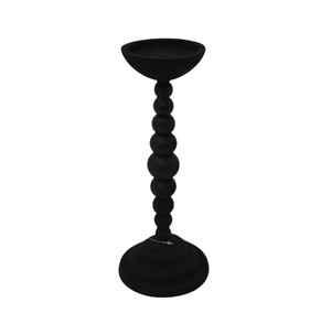 Porte-bougie en aluminium pour décoration d'Halloween, support de bougie en métal avec revêtement en poudre de couleur noire pour la décoration de la maison - Product Image 2