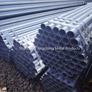 Tubo de acero galvanizado, tubo de hierro galvanizado en caliente, tubo galvanizado, tubo de acero hueco soldado - Product Image 3