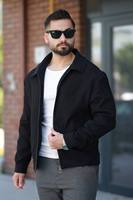 Manteau long zippé kaki pour homme de haute qualité, col en velours côtelé, imperméable, respirant, rembourré, vêtement d'extérieur décontracté pour l'automne et l'hiver